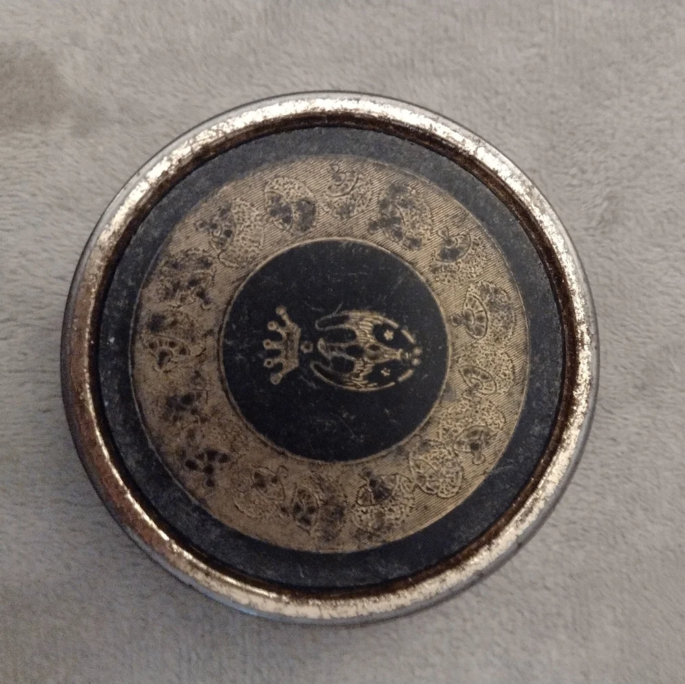 Coty Metallic Vintage Compact